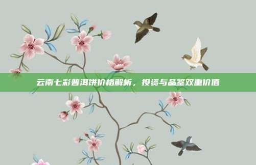 云南七彩普洱饼价格解析，投资与品鉴双重价值