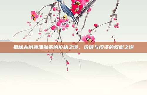 揭秘古树普洱熟茶的价格之谜，价值与投资的权衡之道