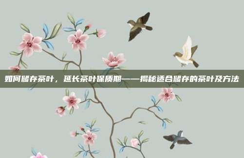 如何储存茶叶，延长茶叶保质期——揭秘适合储存的茶叶及方法