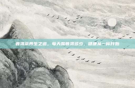 普洱茶养生之道，每天喝普洱多少，健康从一杯开始