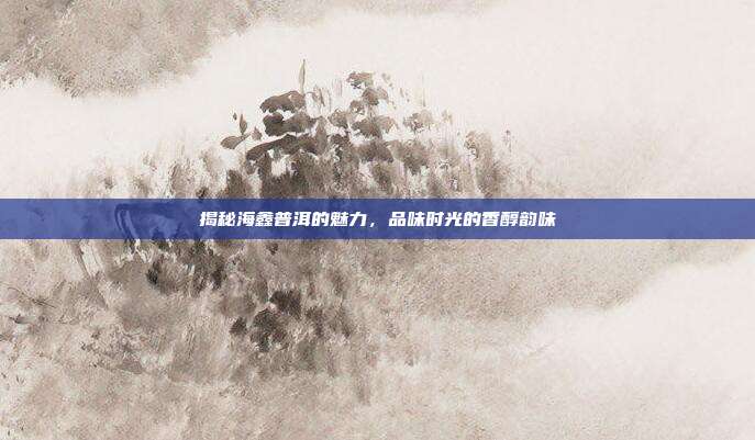 揭秘海鑫普洱的魅力，品味时光的香醇韵味